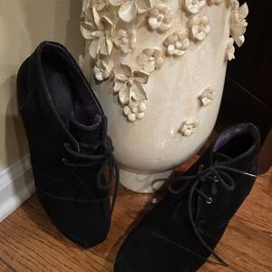 BOBS from Skechers Black Ankle Booties